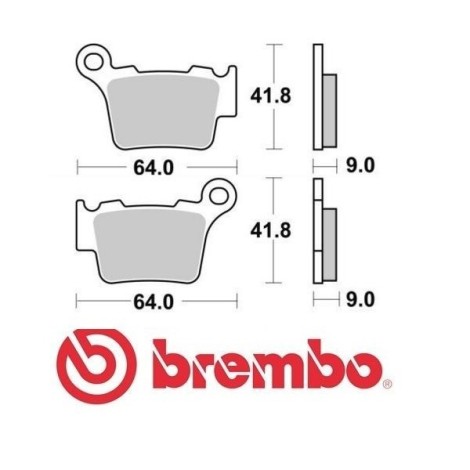 PASTICCHE FRENO BREMBO 07BB27TT