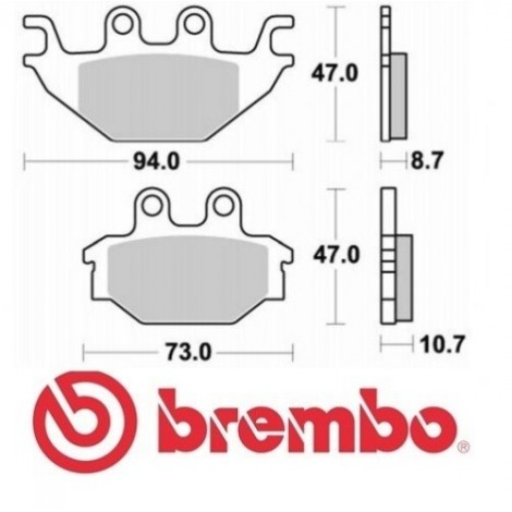 PASTIGLIE FRENO BREMBO BLU 07GR5209 CARBON CERAMIC